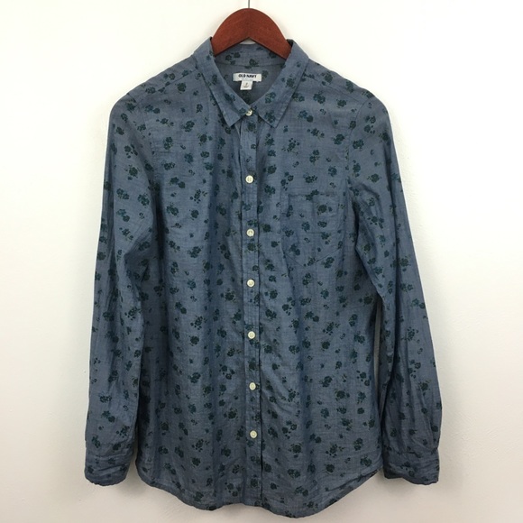 Old Navy Tops - 4/$25  Old Navy Button Down Floral Print Blouse